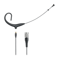 MICROSET CARDIOID CONDENSER HEADWORN MICROPHONE WITH 55&quot; DETACHABLE CABLE TERMINATED